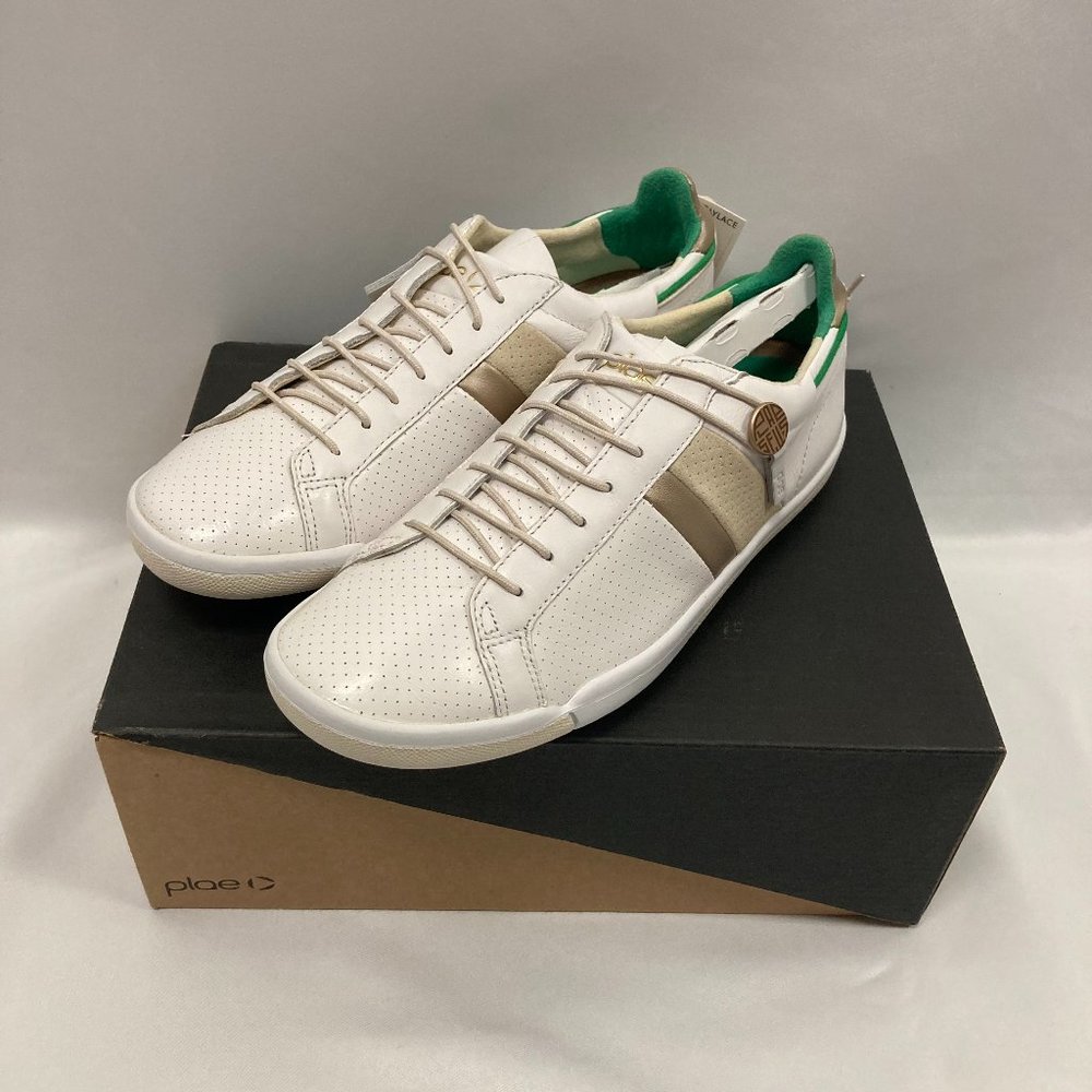 Spring Sale!!Brand New! PLAE Unisex Shoes MULBERRY WHITE-FIRST EDITION